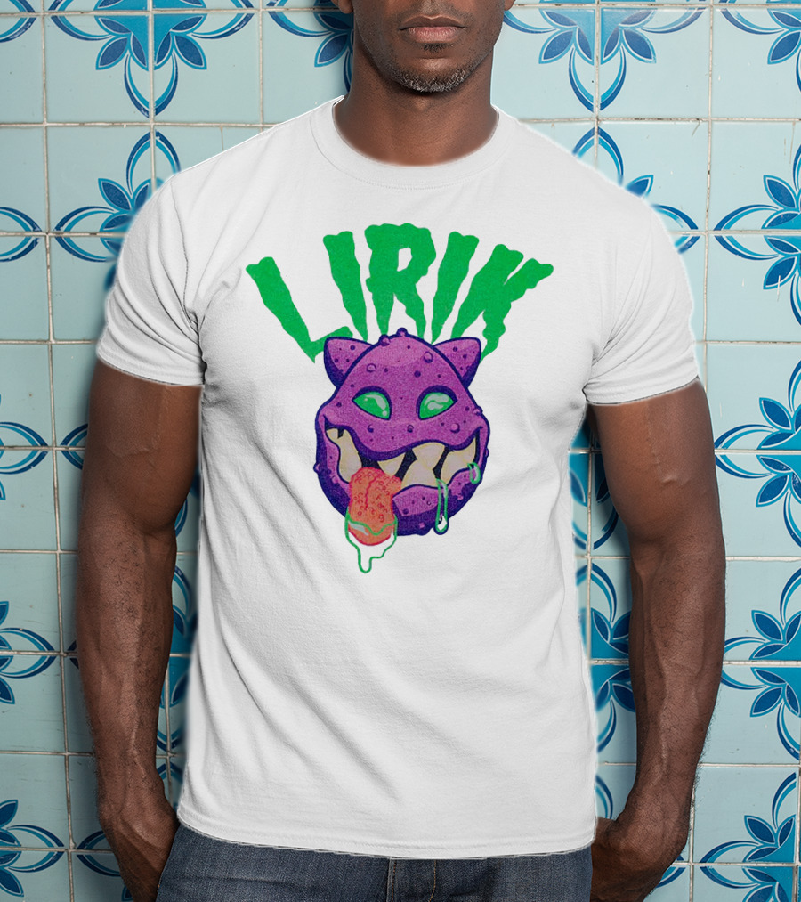 LIRIK JAWS LS Monster Head T-Shirt