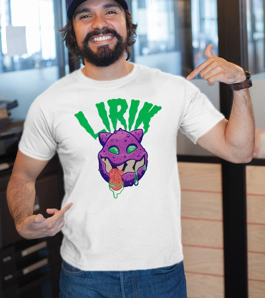 LIRIK JAWS LS Monster Head T-Shirt