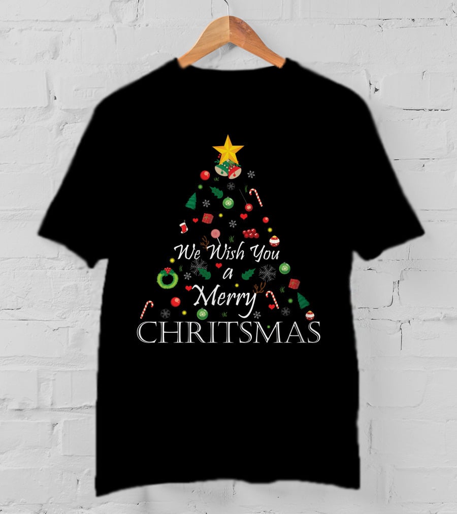 We Wish You A Merry Christmas Funny Christmas Perfect Gift T-Shirt
