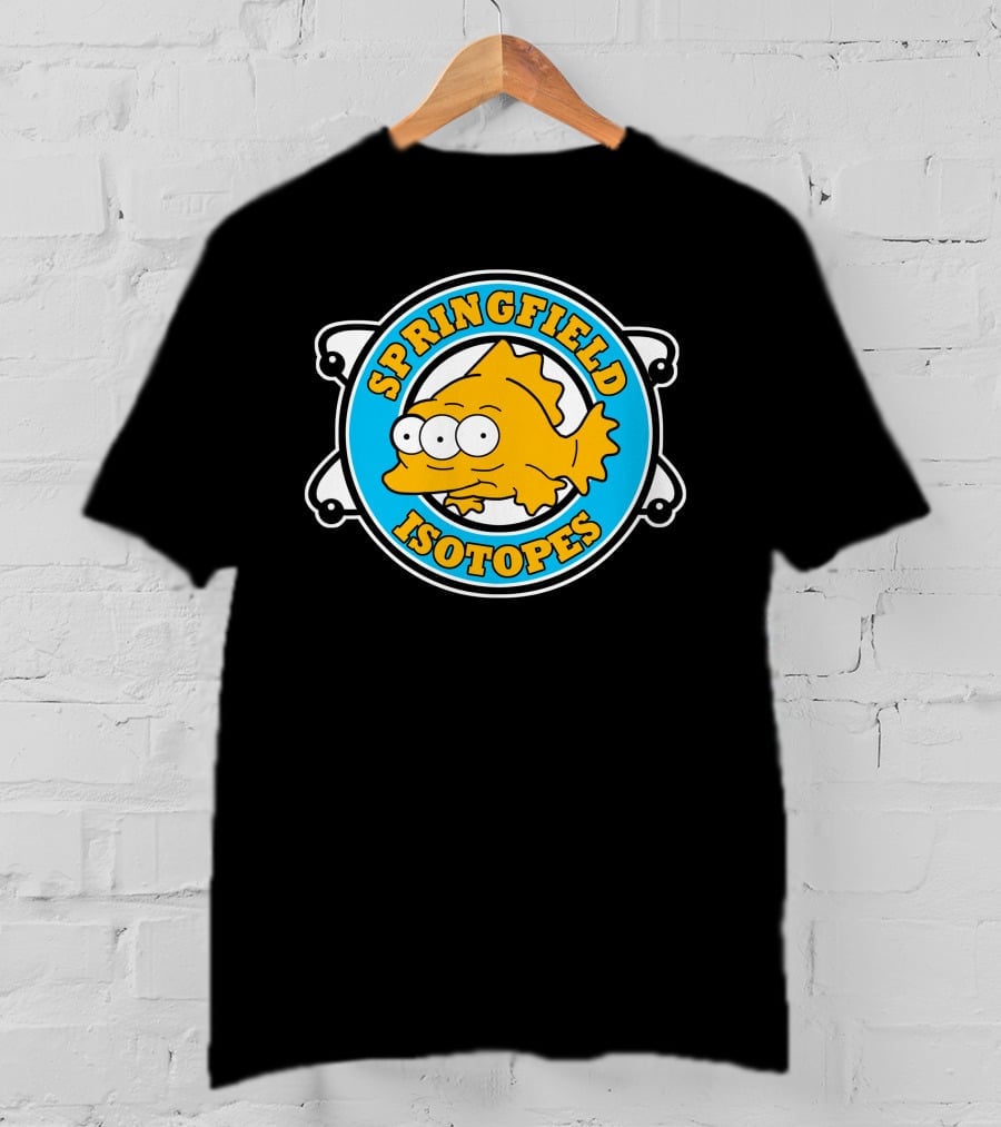 Springfield Isotopes Atomic Three Eyes Fish T-Shirt