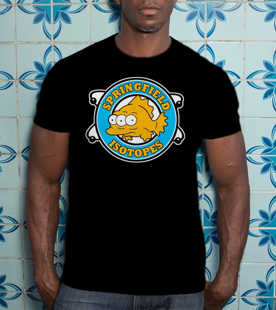Springfield Isotopes Atomic Three Eyes Fish T-Shirt