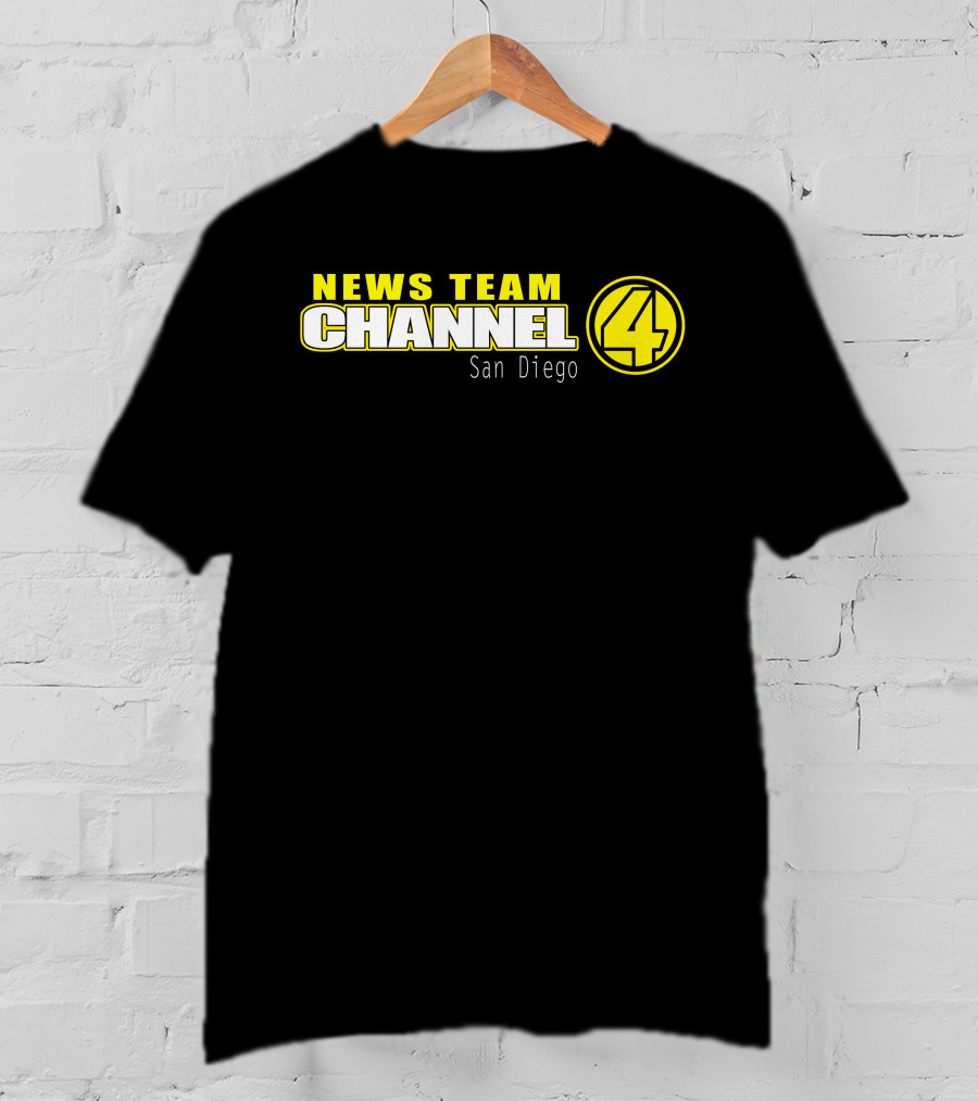 News Team Channel 4 San Diego T-Shirt