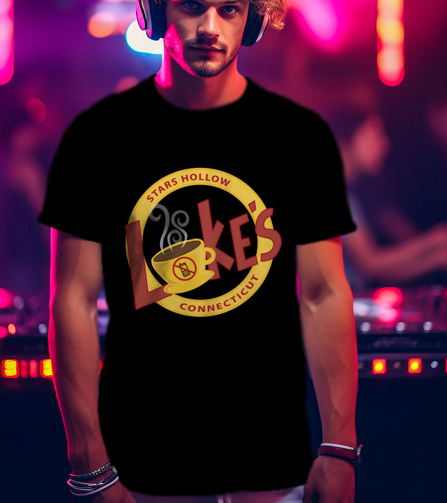 Luke's Stars Hollow Connecticut Coffee Shop Gilmore Girls T-Shirt