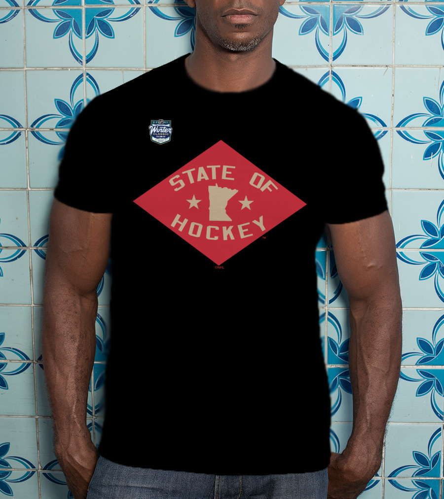 Minnesota Winter Classic State Of Hockey NHL T-Shirt