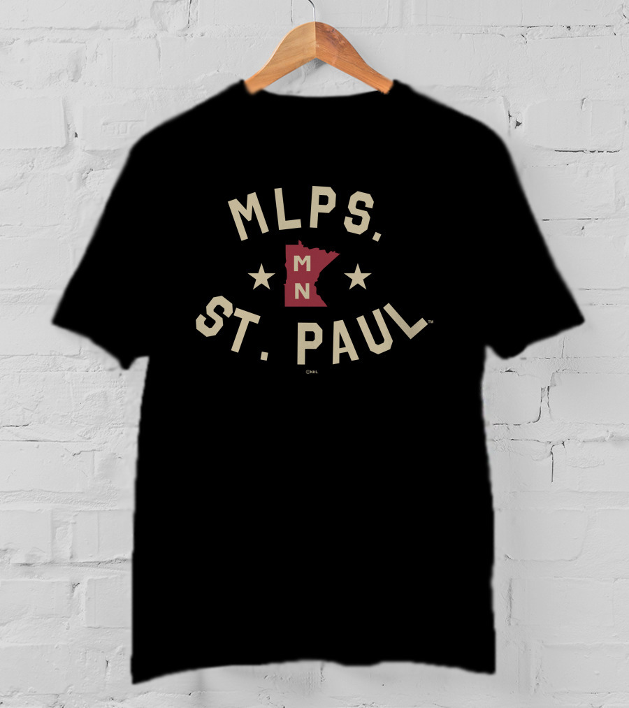 MLPS St Paul NHL Winter Minnesota MN Stars T-Shirt