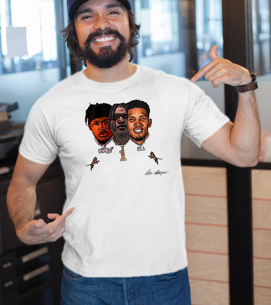 Tres Amigos New GV Tyson AB Art By Ace Boogie T-Shirt