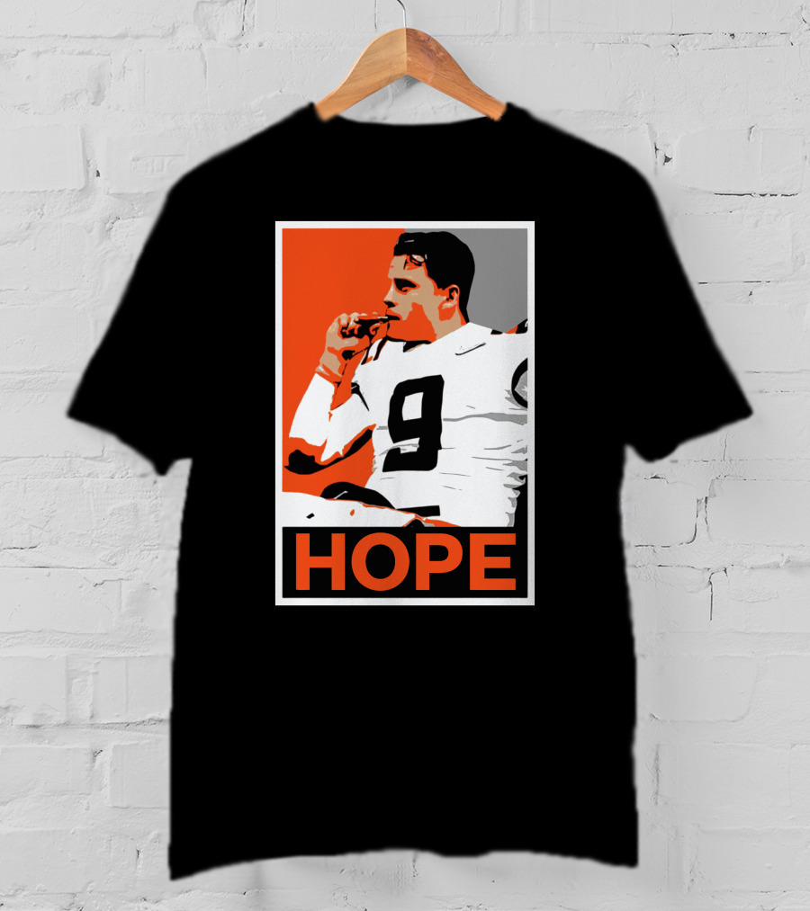 Joe Burrow Cigar Champ Hope T-Shirt