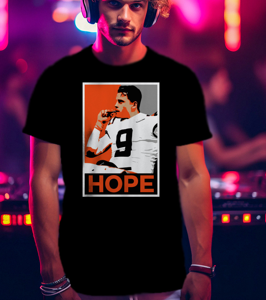 Joe Burrow Cigar Champ Hope T-Shirt