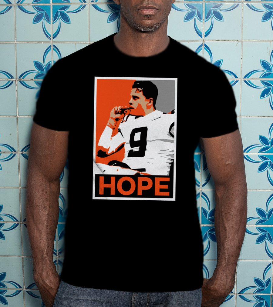 Joe Burrow Cigar Champ Hope T-Shirt