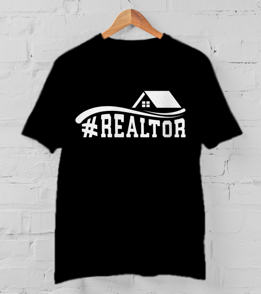Realtor Housing Real Estate Agent Emblem T-Shirt