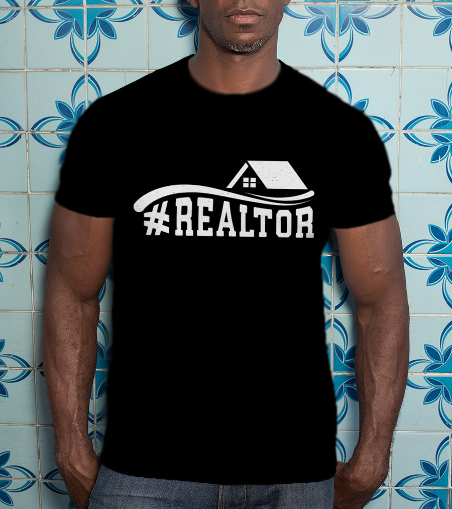 Realtor Housing Real Estate Agent Emblem T-Shirt