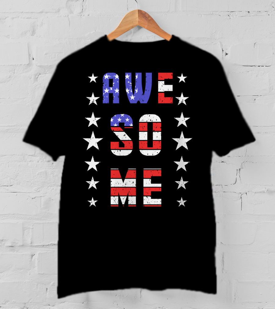 Awesome Stars And Stripes American Flag T-Shirt