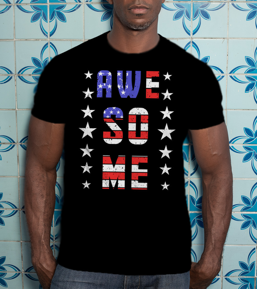 Awesome Stars And Stripes American Flag T-Shirt