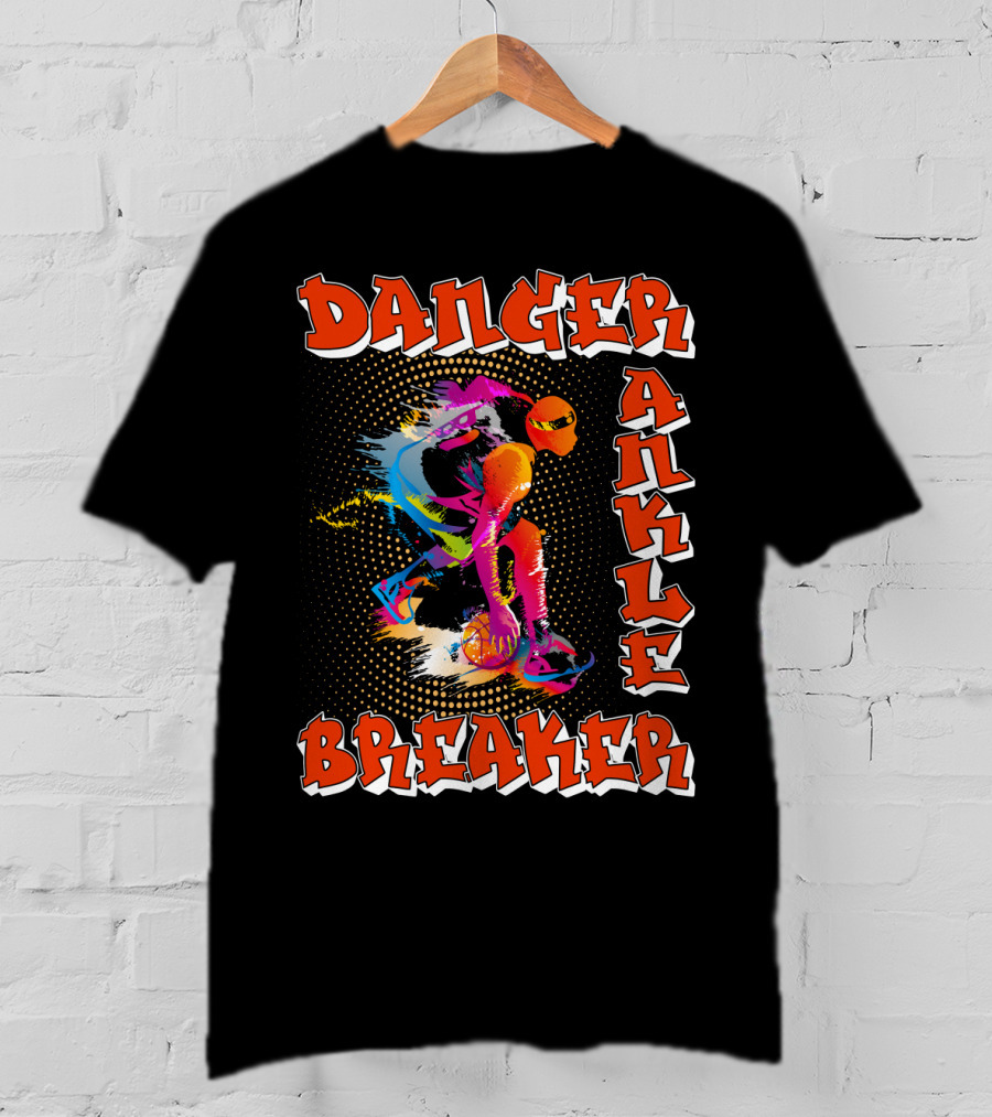 Danger Ankle Breaker Basketball T-Shirt
