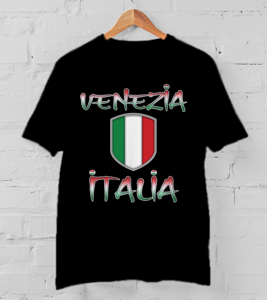 Venezia Italia Italian Flag Emblem T-Shirt