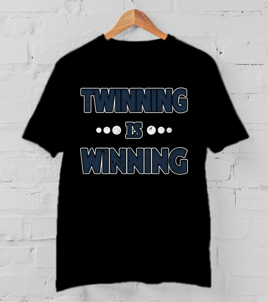 Twinning Is Winning Matching Sibling Outfits Highlighting Coordination T-Shirt