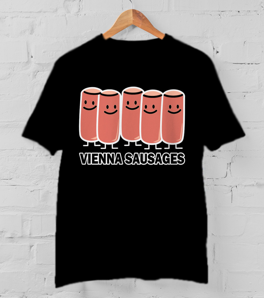 Vienna Sausages Happy Friends Smiling Quartet T-Shirt