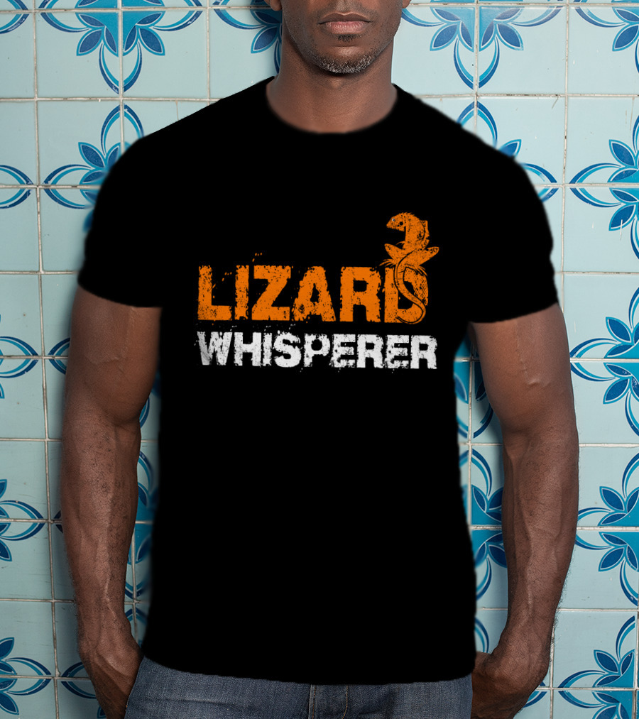Lizard Whisperer Reptile Enthusiast T-Shirt