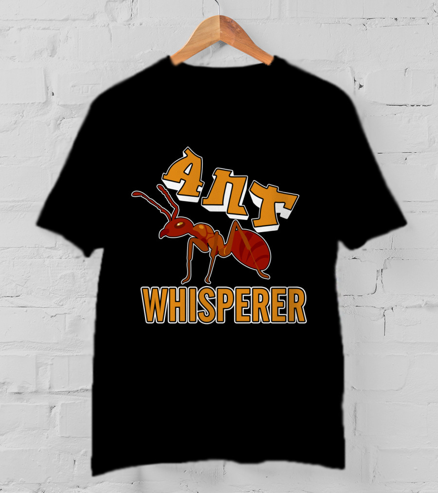 Ant Whisperer Red Ant Cartoon T-Shirt