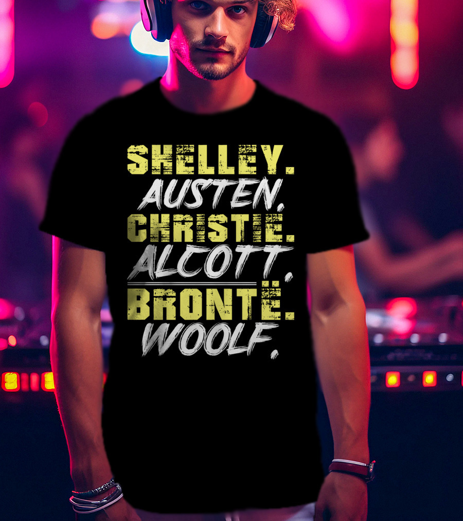 Shelley Austen Christie Alcott Bronte Woolf T-Shirt