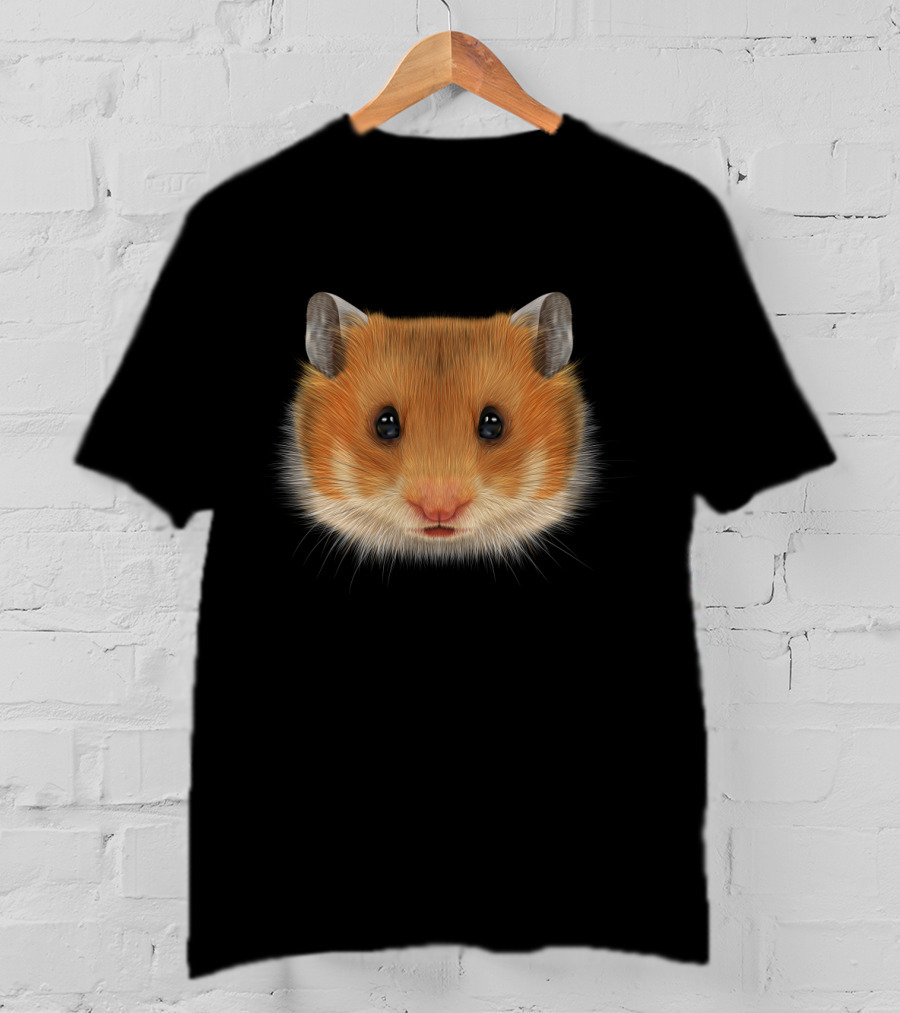 Hamster Face Close-Up T-Shirt