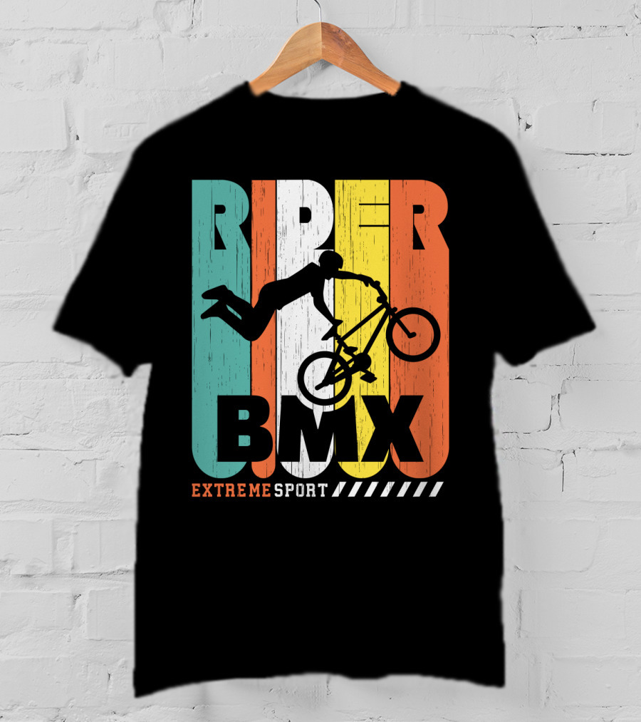 Rider BMX Extreme Sport T-Shirt