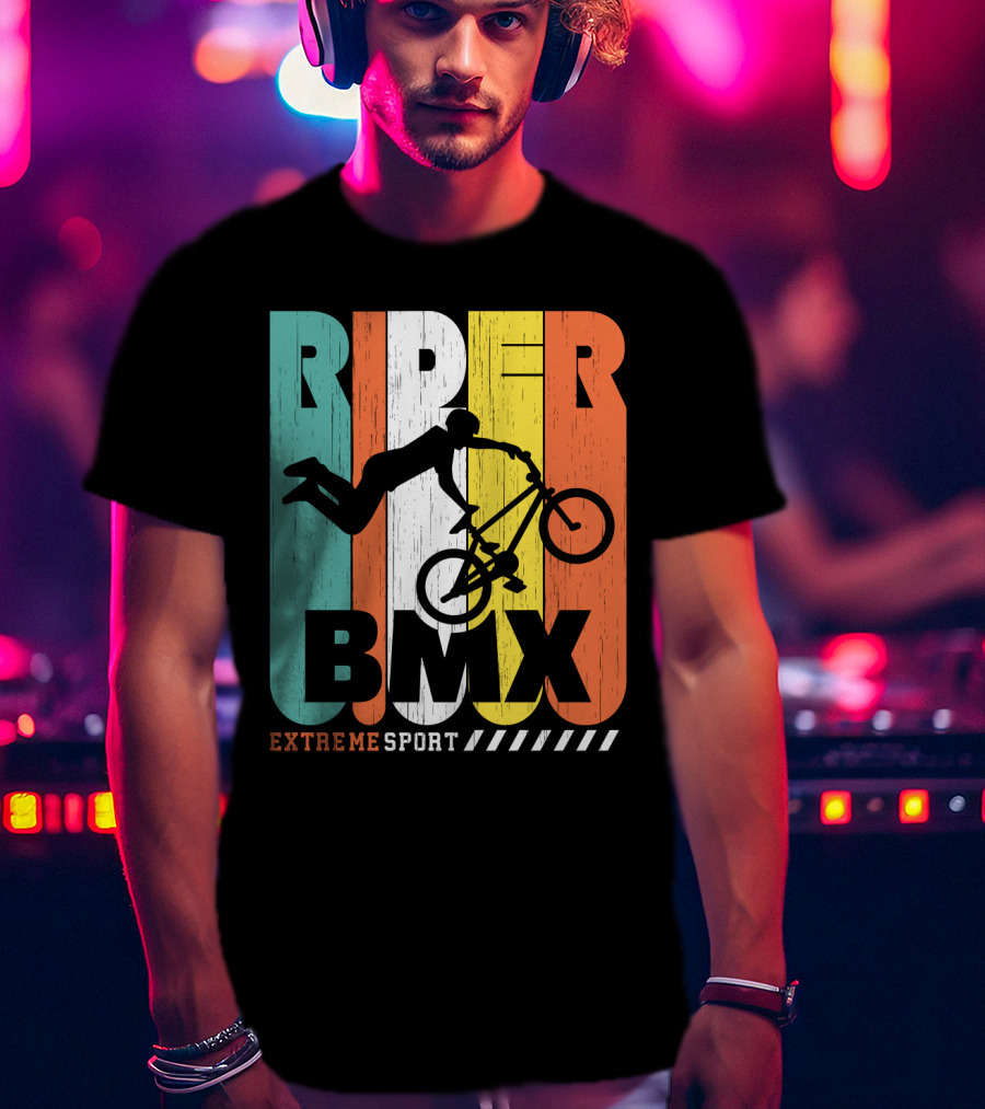Rider BMX Extreme Sport T-Shirt