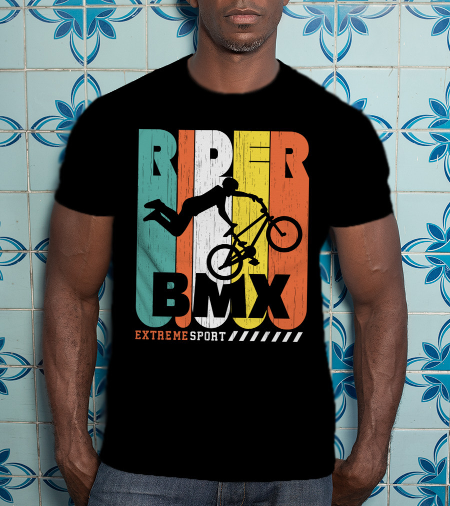 Rider BMX Extreme Sport T-Shirt