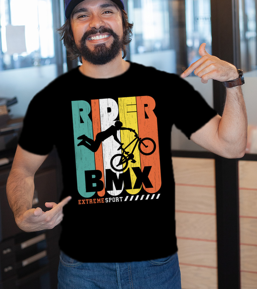 Rider BMX Extreme Sport T-Shirt