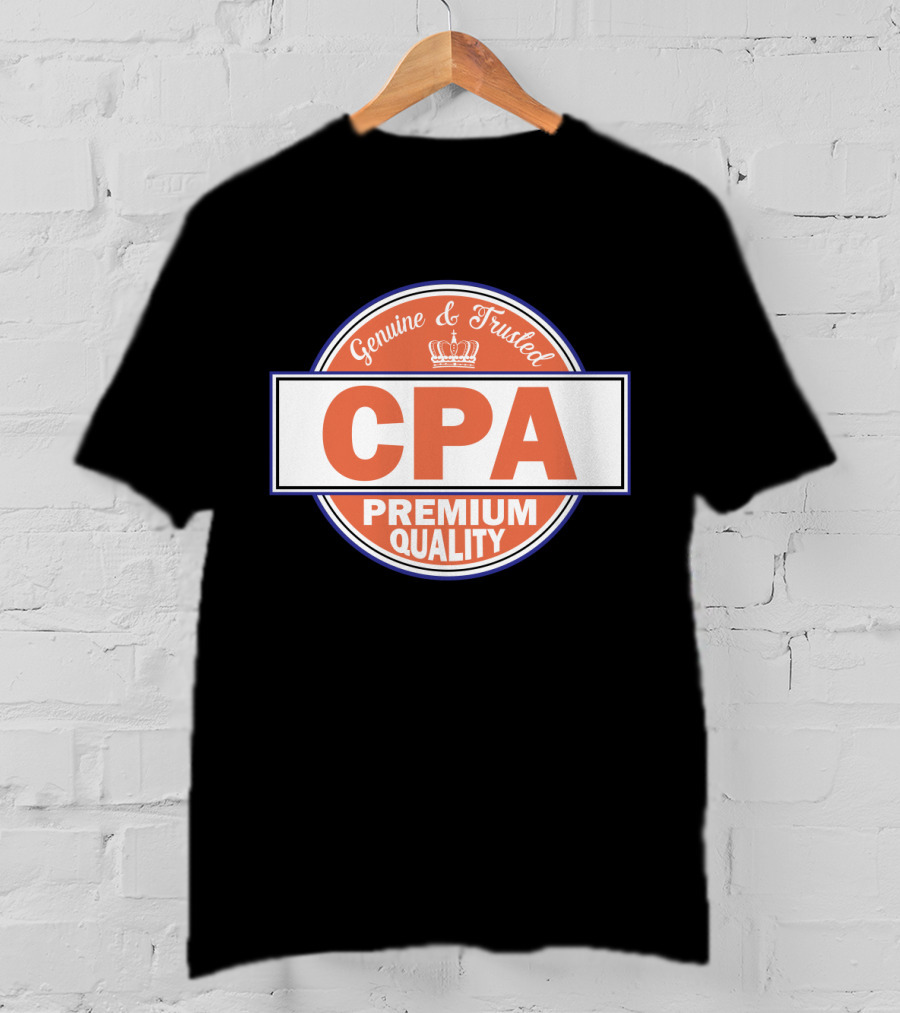 Genuine And Trusted CPA Premium Quality T-Shirt