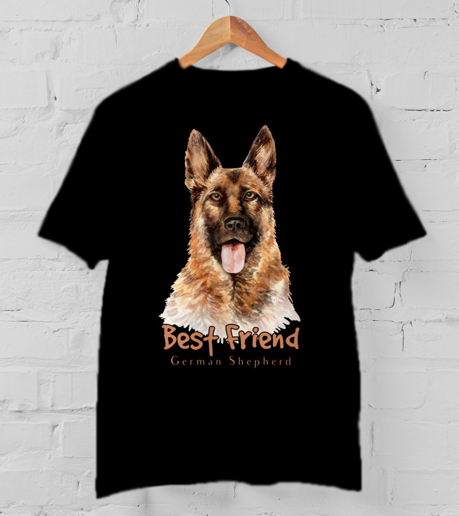 Best Friend German Shepherd T-Shirt