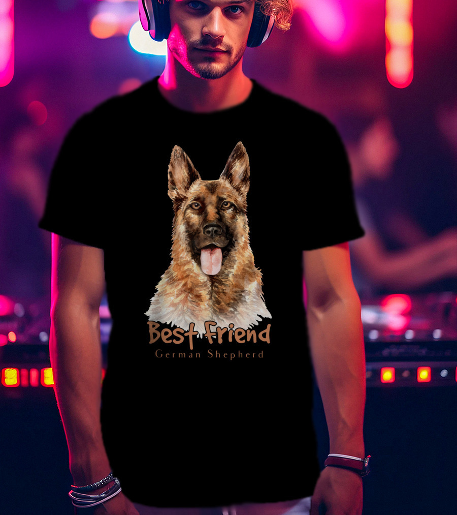 Best Friend German Shepherd T-Shirt