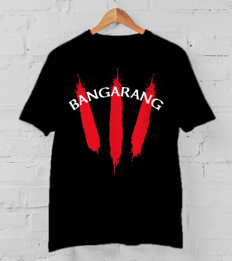 Bangarang Red Claw Marks Rufio Hook Trendy Novelty T-Shirt