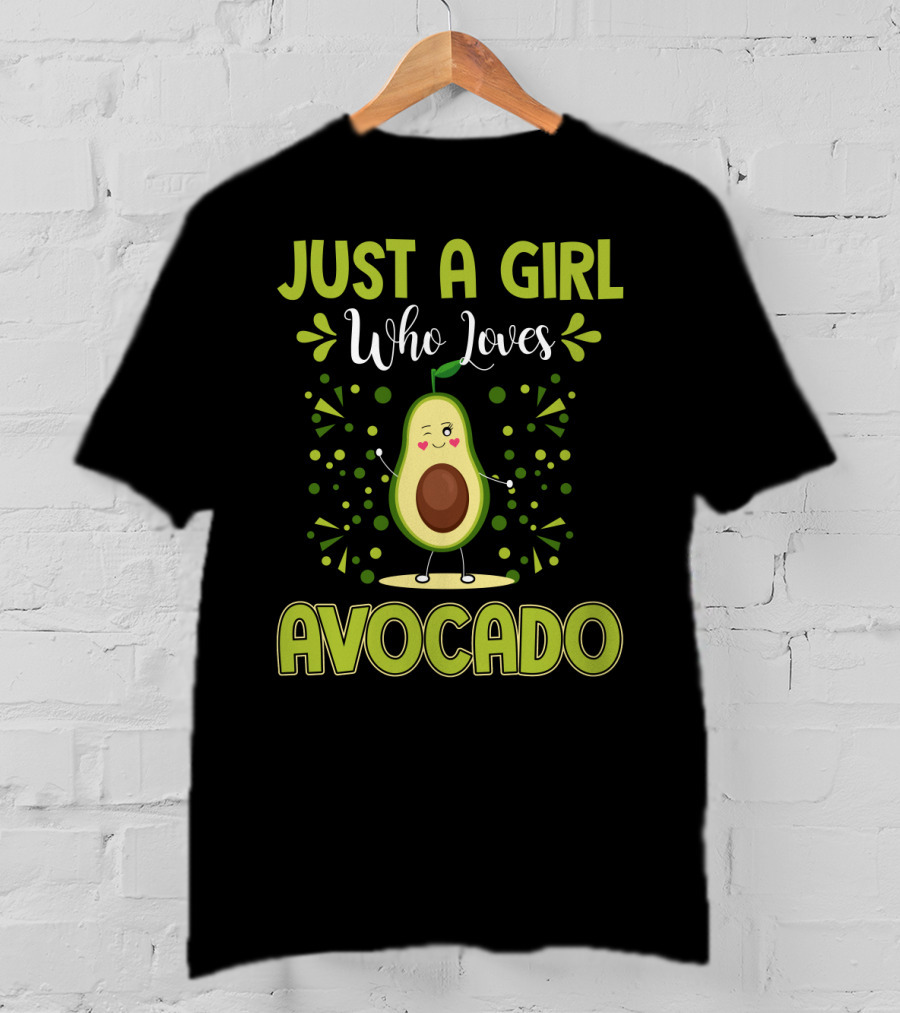 Just A Girl Who Loves Avocado Fun T-Shirt