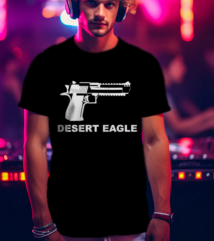 Desert Eagle .50AE .44 Magnum 50 Cal Deagle Gun T-Shirt