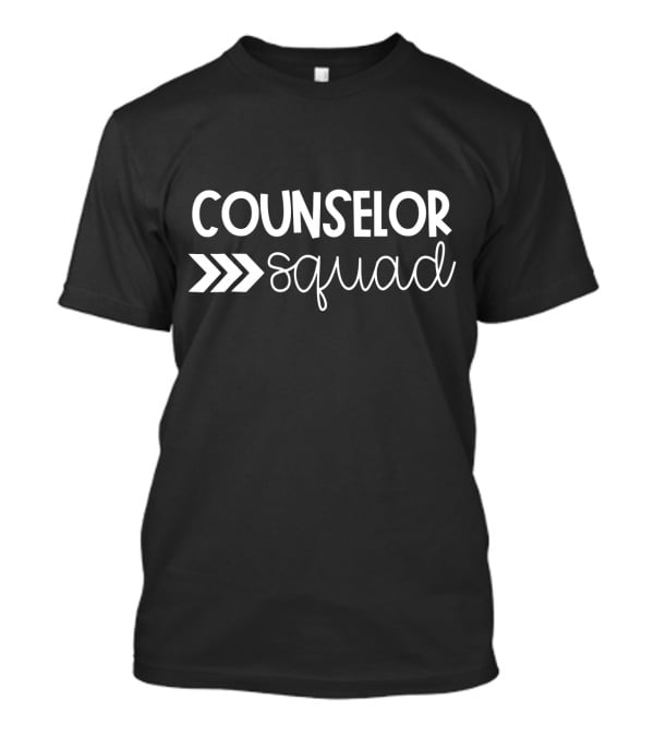 Counselor Squad Team Counseling Arrow T-Shirt