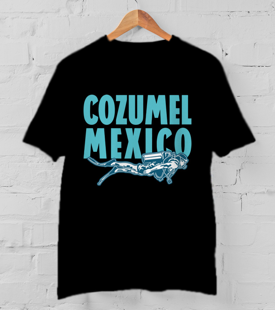 Cozumel Mexico Scuba Diver Adventure T-Shirt