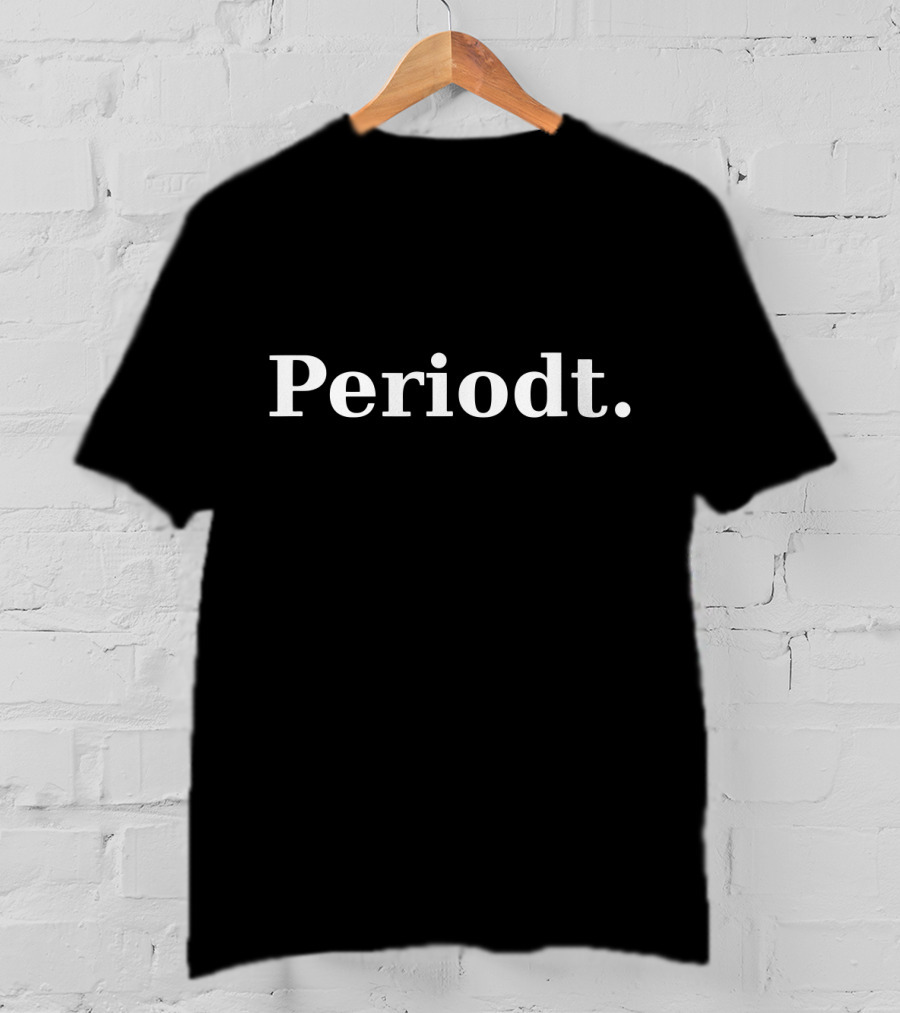 Periodt Fashion Letter Printed T-Shirt