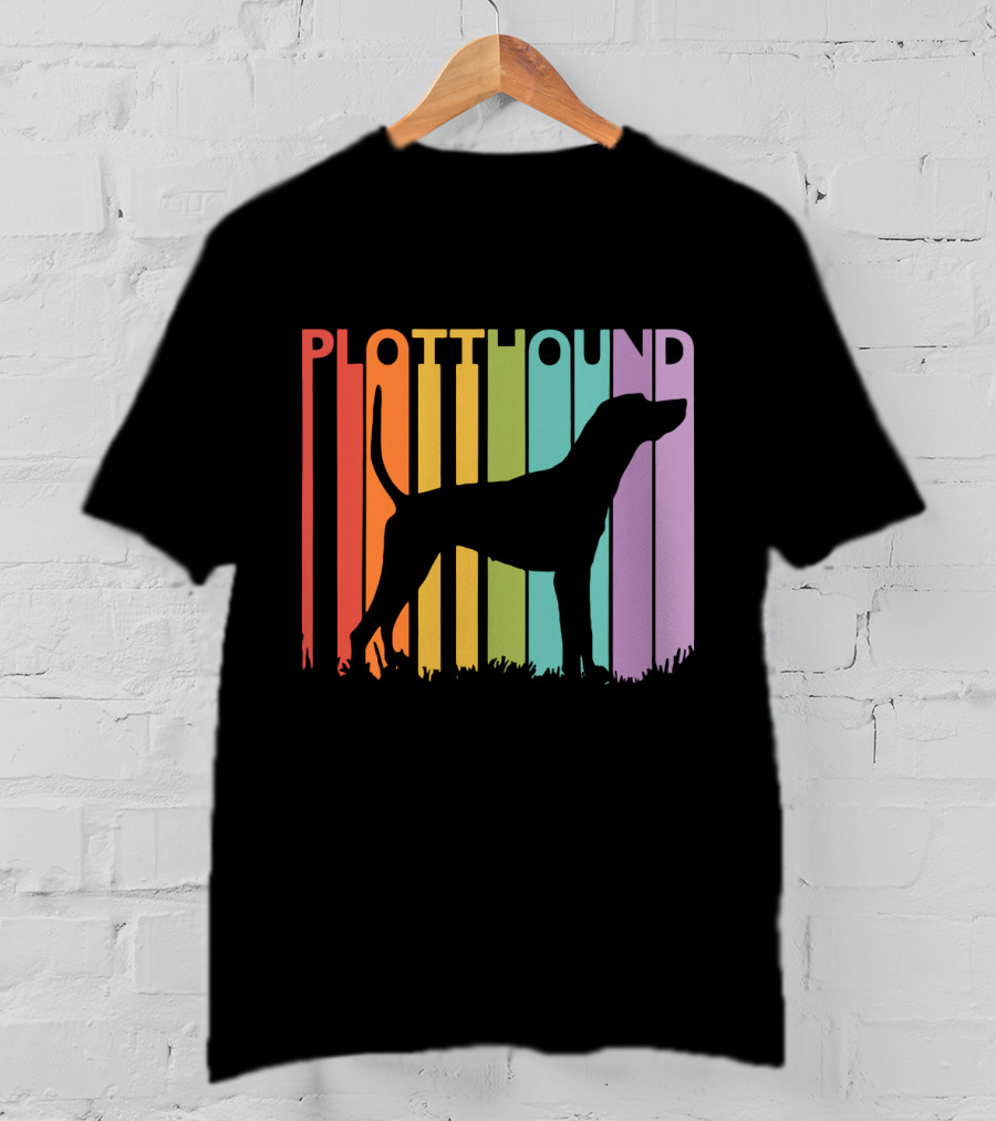 Plott Hound Rainbow T-Shirt