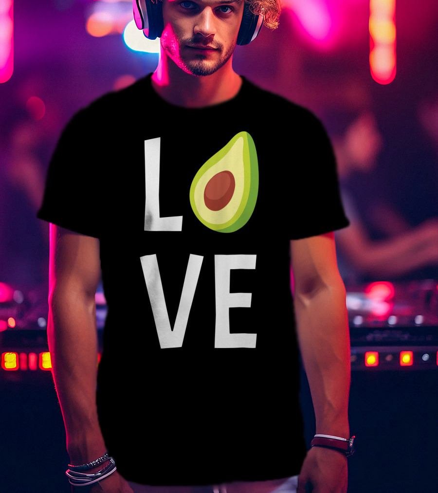 Love Avocado Cute Funny Aguacate T-Shirt
