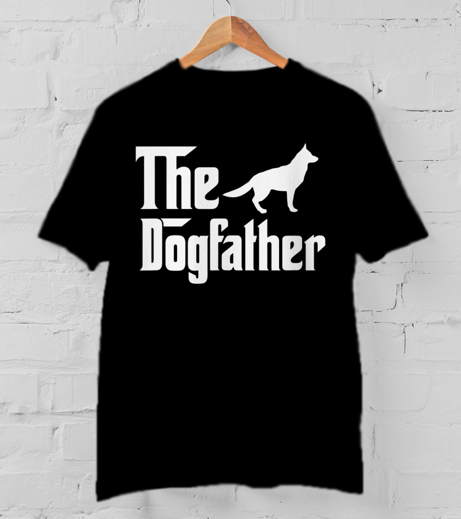 The Dogfather German Shepherd Mafia Movie T-Shirt
