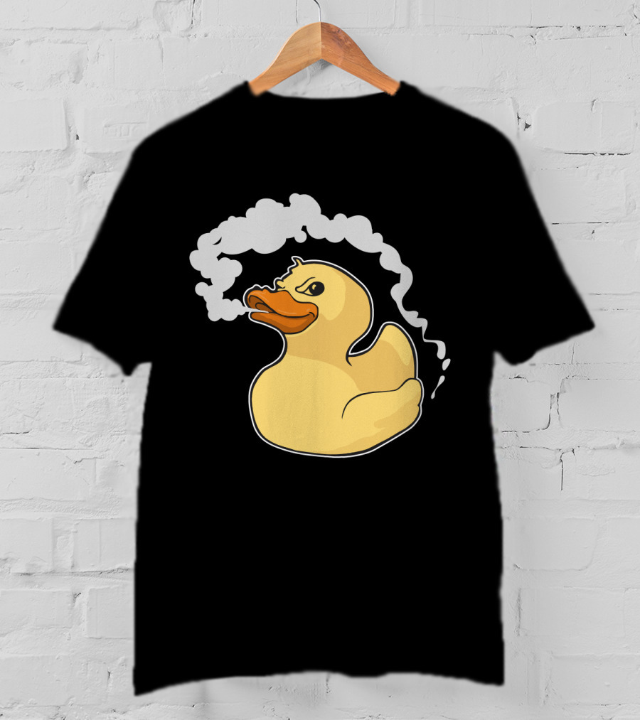 Fire Breathing Rubber Ducky With Smoke T-Shirt