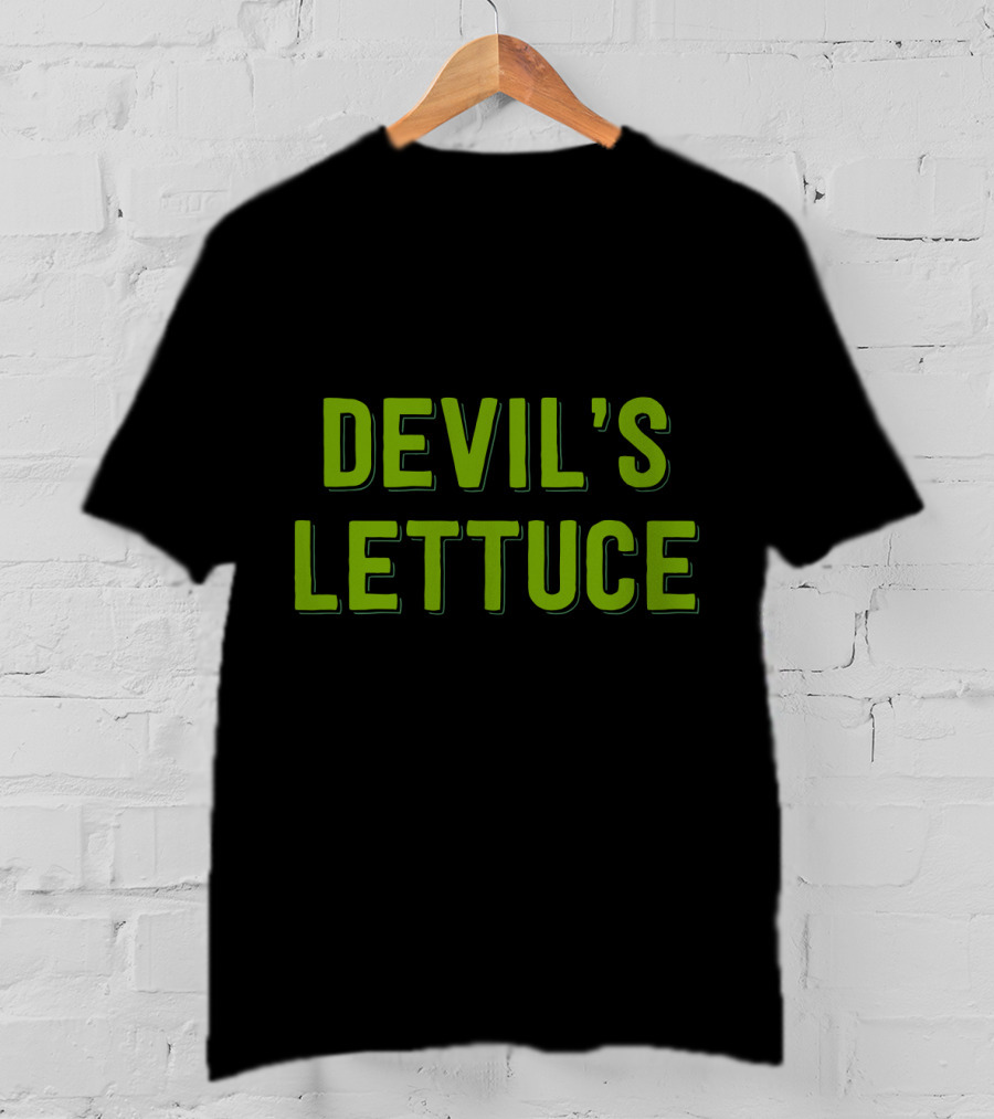 Devil's Lettuce Marijuana T-Shirt