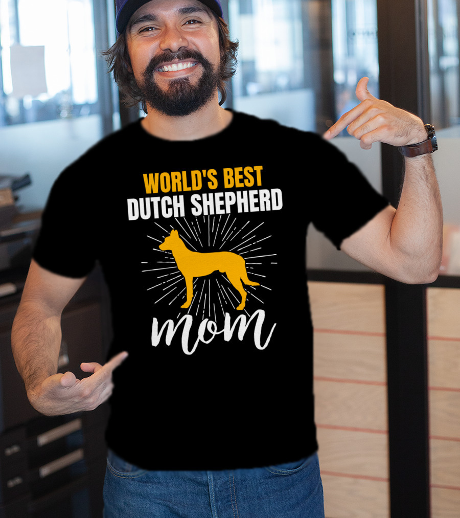 World's Best Dutch Shepherd Mom T-Shirt