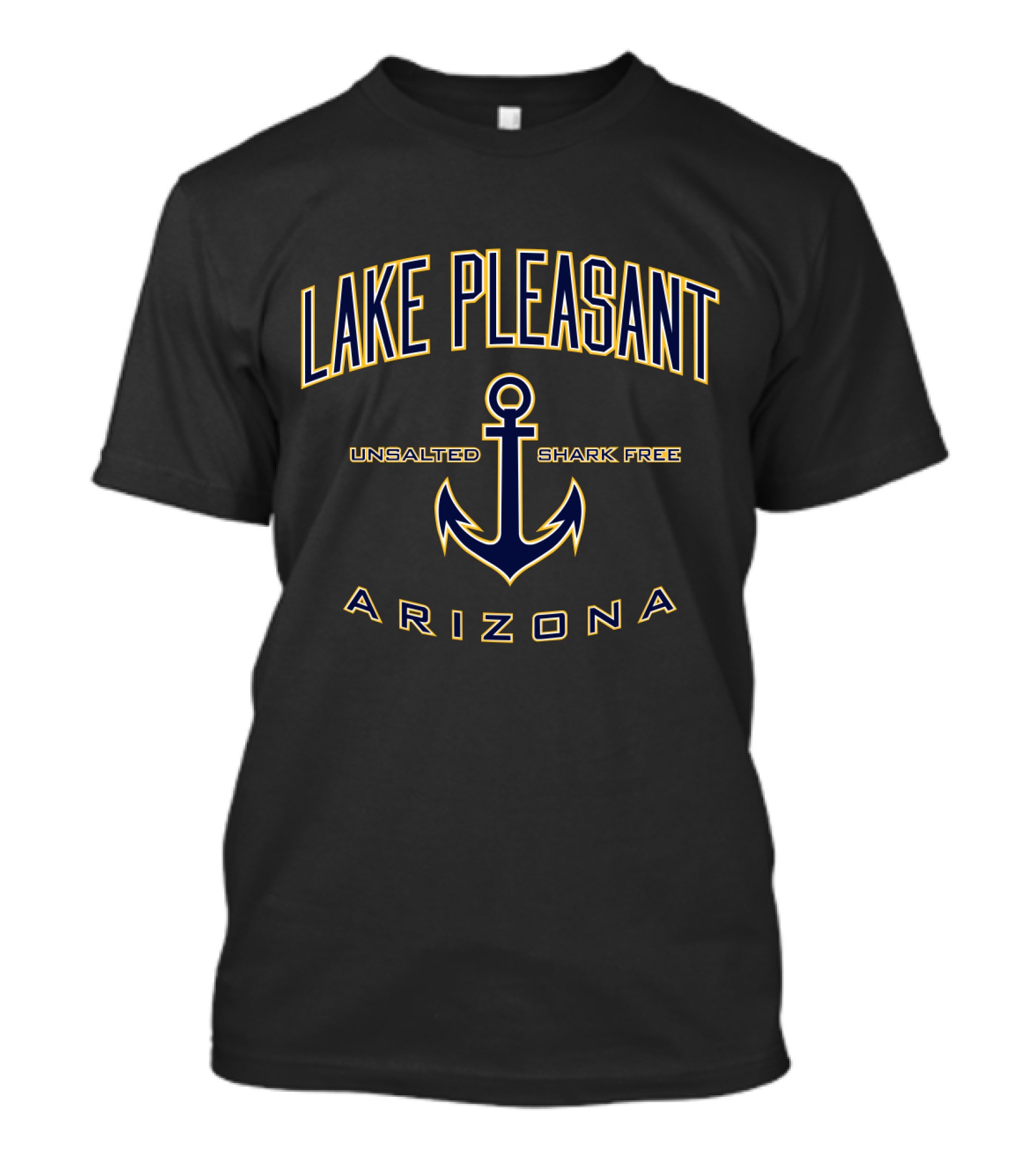 Lake Pleasant Arizona Anchor Unsalted Shark Free T-Shirt