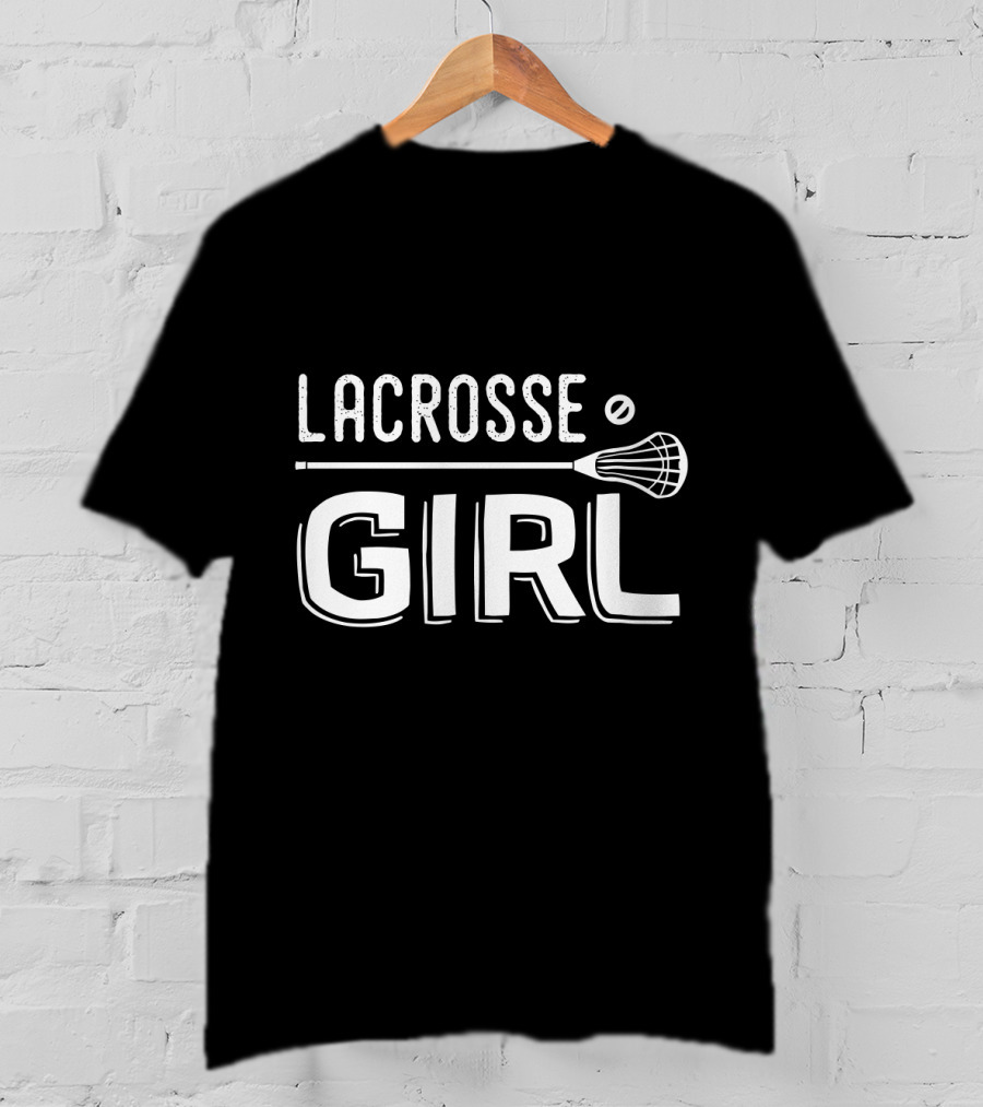 Lacrosse Girl Cute Lacrosse Player Sport T-Shirt
