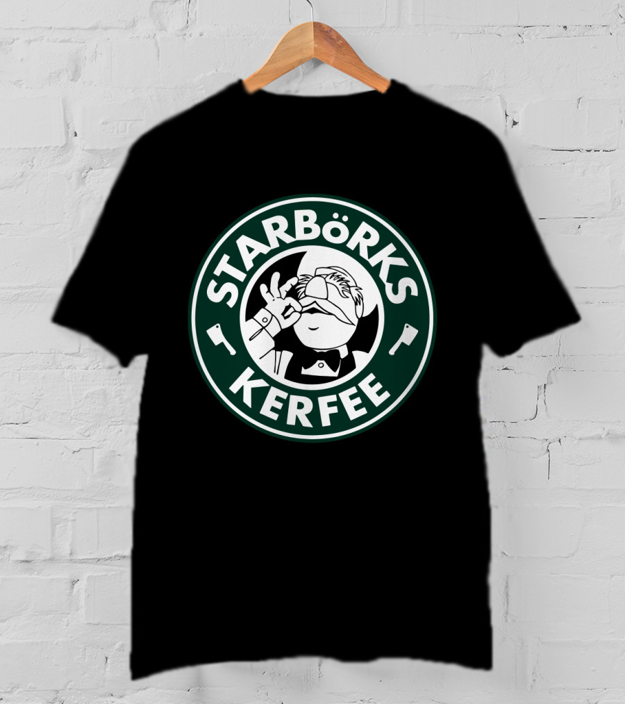 Swedish Chef Starborks Kerfee Starbucks Muppets T-Shirt