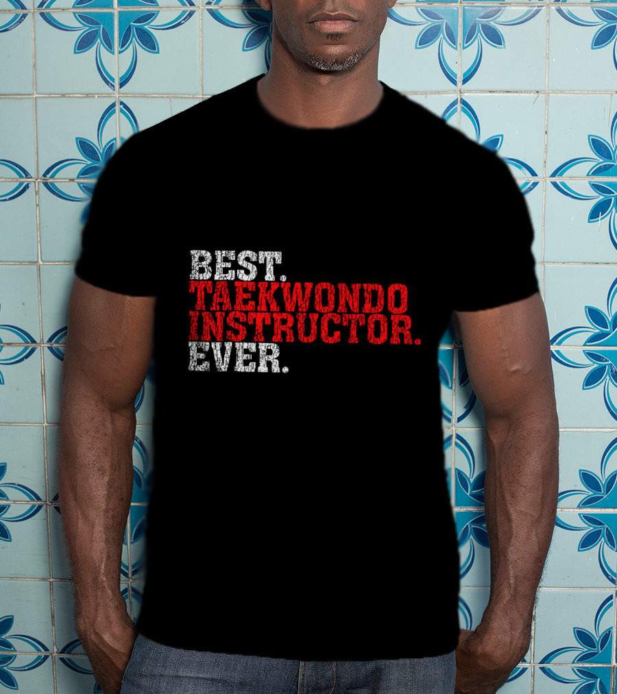 Best Taekwondo Instructor Ever T-Shirt