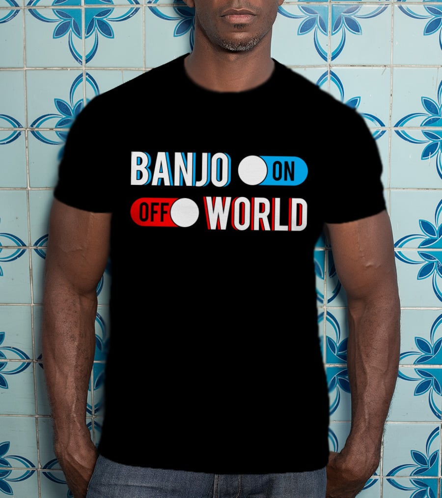 Banjo On Off World T-Shirt