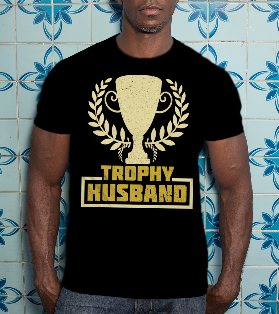 Trophy Husband Laurel Cup Highlight T-Shirt